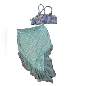 Wonder Nation Mermaid swim suit theme 7/8